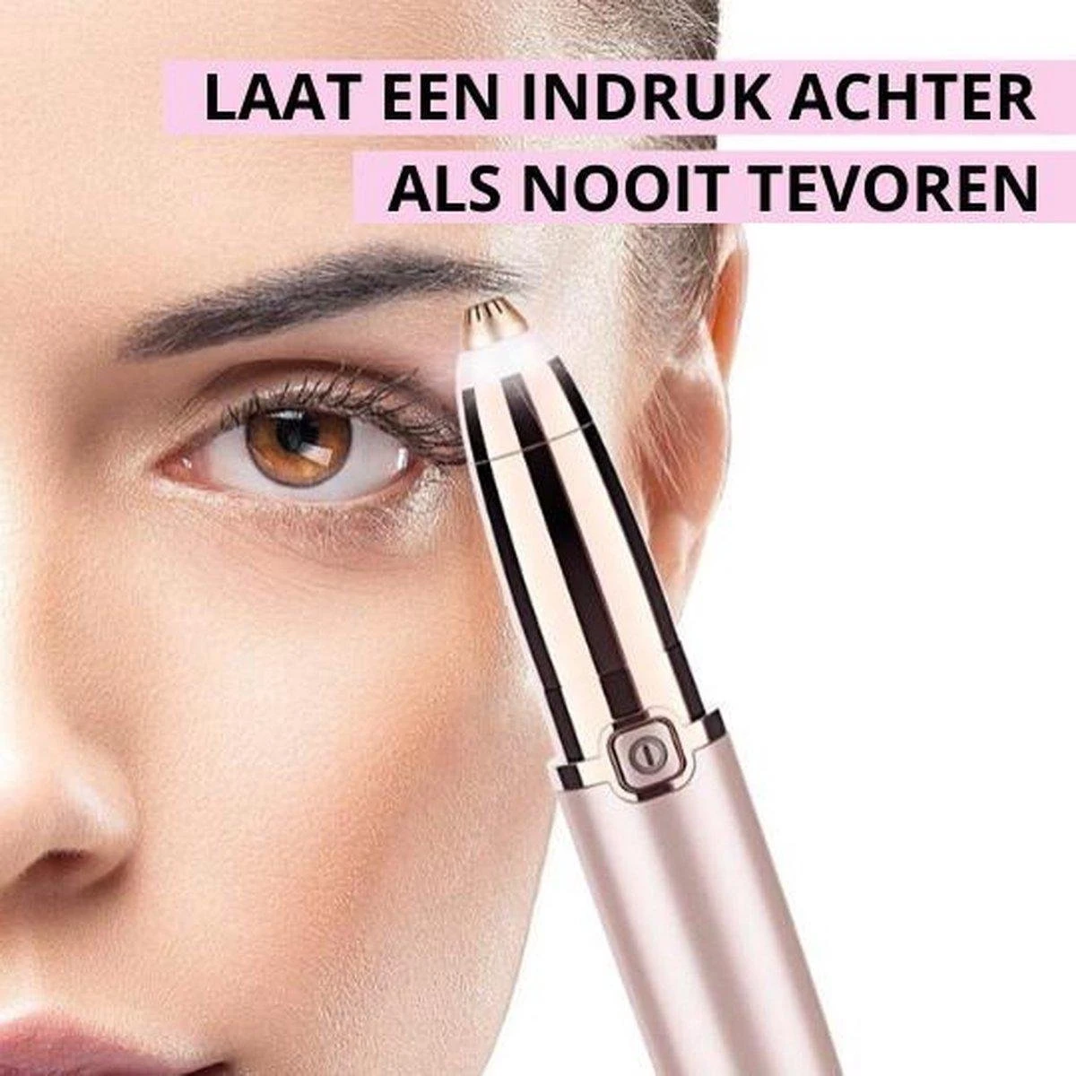 Ann Wenkbrauw Trimmer Pro - Effectieve Ontharing Epilator Voor Wenkbrauwen - Gezichtsepilator Dames - Gold 1 Ann Wenkbrauw Trimmer Pro - Effectieve Ontharing Epilator Voor Wenkbrauwen - Gezichtsepilator Dames - Gold