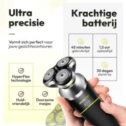 RohzziPro HT9533 Volledige Set Scheerapparaat - 30 Dagen Uitproberen - Tondeuse Mannen - Shaver - Neus, Haar En Baardtrimmer 11 RohzziPro HT9533 Volledige Set Scheerapparaat - 30 Dagen Uitproberen - Tondeuse Mannen - Shaver - Neus, Haar En Baardtrimmer -Verzorgingsproductenwinkel 1200x1200 1436