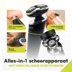 RohzziPro HT9533 Volledige Set Scheerapparaat - 30 Dagen Uitproberen - Tondeuse Mannen - Shaver - Neus, Haar En Baardtrimmer 15 RohzziPro HT9533 Volledige Set Scheerapparaat - 30 Dagen Uitproberen - Tondeuse Mannen - Shaver - Neus, Haar En Baardtrimmer -Verzorgingsproductenwinkel 1200x1200 1439