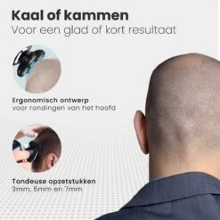 Auronic Scheerapparaat - Set - Mannen - Met Trimmer En Tondeuse - Zilver 14 Auronic Scheerapparaat - Set - Mannen - Met Trimmer En Tondeuse - Zilver -Verzorgingsproductenwinkel 1200x1200 1446