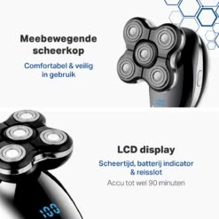 Vivid Green 5-in-1 Scheerapparaat Mannen - Trimmer - Nat En Droog Scheren - Incl. 5 Opzetstukken - Draadloos 17 Vivid Green 5-in-1 Scheerapparaat Mannen - Trimmer - Nat En Droog Scheren - Incl. 5 Opzetstukken - Draadloos -Verzorgingsproductenwinkel 1200x1200 1481