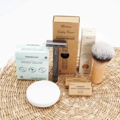 Safety Razor Starterkit Aluminium Voor Mannen En Vrouwen Glossy Black - 20 Mesjes - Scheerkwast - Scheerzeep - Scheren Starterset -Verzorgingsproductenwinkel 1200x1200 149