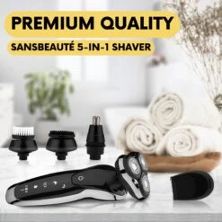 5-in-1 Elektrisch Scheerapparaat Mannen Met Trimmer S1110 - Nat & Droog – Baardtrimmer - Tondeuse - Neustrimmer - 5 Opzetstukken - Electric Shaver - Waterproof -Verzorgingsproductenwinkel 1200x1200 1498