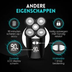 Beeperfect® 5-in-1 Scheerapparaat Mannen - Trimmer - Draadloos Nat En Droog Scheren - 5 Opzetstukken 19 Beeperfect® 5-in-1 Scheerapparaat Mannen - Trimmer - Draadloos Nat En Droog Scheren - 5 Opzetstukken -Verzorgingsproductenwinkel 1200x1200 1526