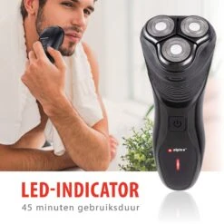 Alpina Scheerapparaat Oplaadbaar - 3 Koppen - Pop Up Trimmer - Reinigingsborsteltje - Beschermkap - Oplaadkabel -Verzorgingsproductenwinkel 1200x1200 1536