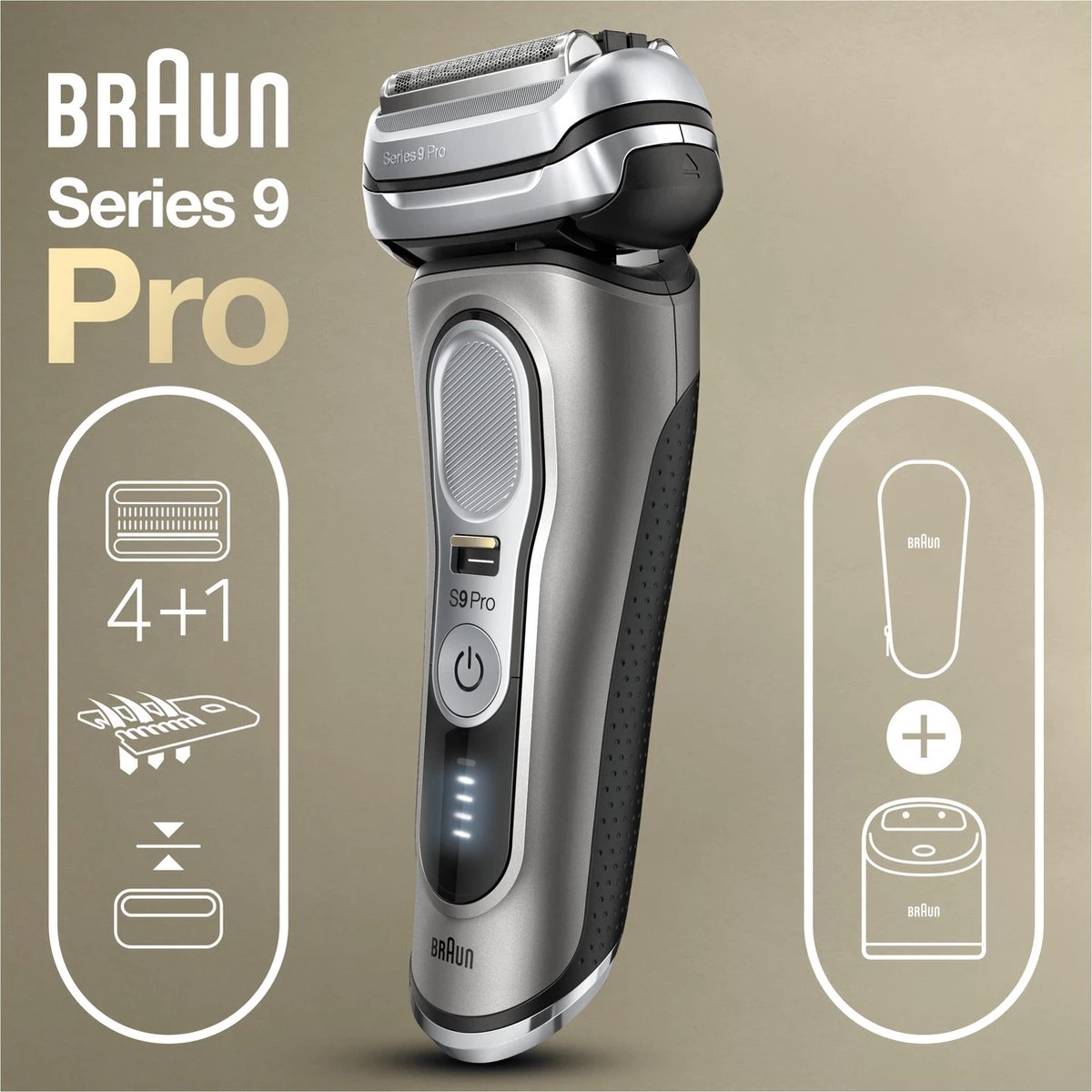Braun Series 9 Pro 9465cc - Elektrisch Scheerapparaat Mannen - Met Reinigingsstation - Wet & Dry Scheerapparaten 5 Braun Series 9 Pro 9465cc - Elektrisch Scheerapparaat Mannen - Met Reinigingsstation - Wet & Dry Scheerapparaten - Afbeelding 5