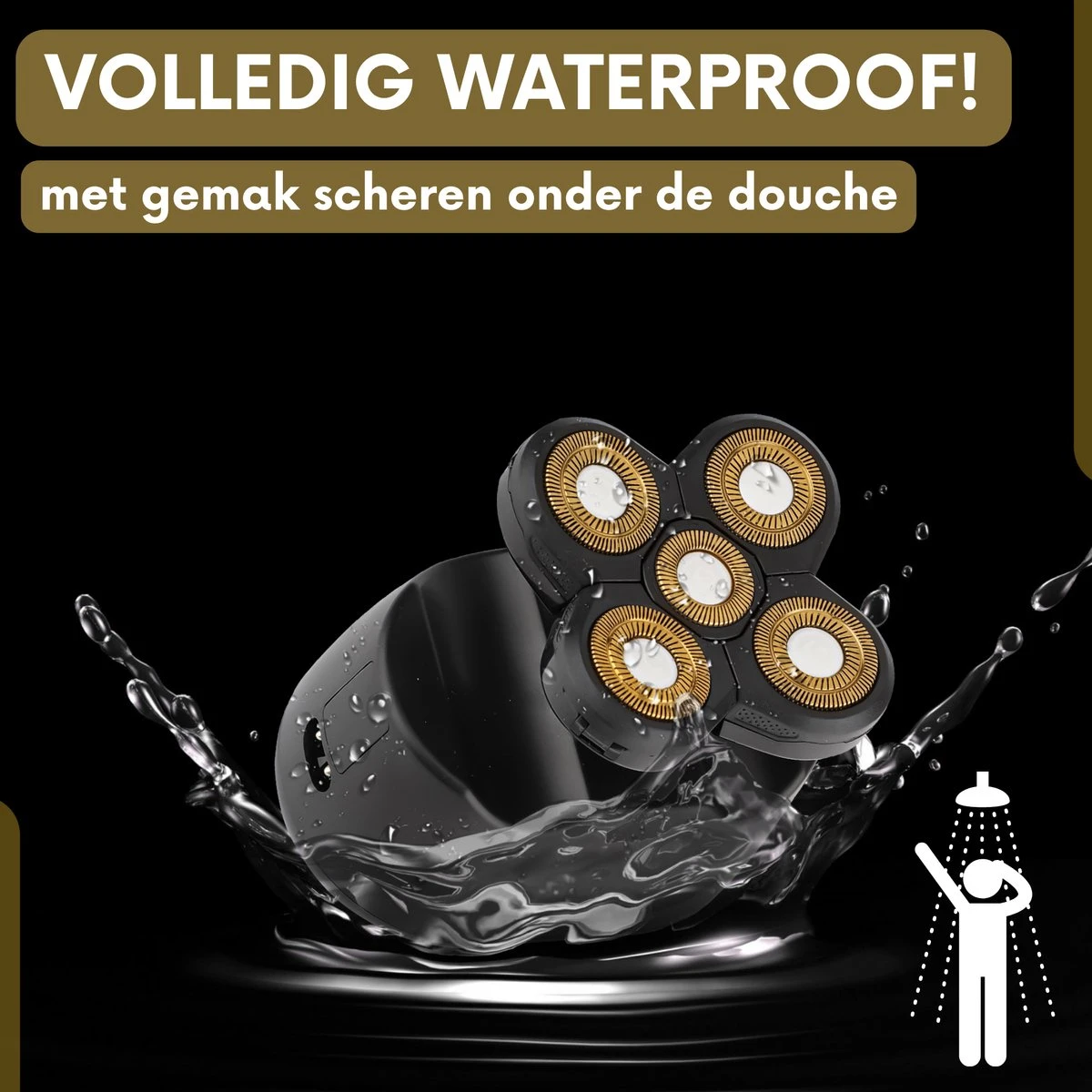 6-in-1 Scheerapparaat Mannen + Extra Scheerkop – Trimmer - Sansbeauté Skull Edition Classic - Electric Face & Head Shaver - Hoofd Kaal Scheren – Nat & Droog - Elektrisch 18 6-in-1 Scheerapparaat Mannen + Extra Scheerkop – Trimmer - Sansbeauté Skull Edition Classic - Electric Face & Head Shaver - Hoofd Kaal Scheren – Nat & Droog - Elektrisch - Afbeelding 18