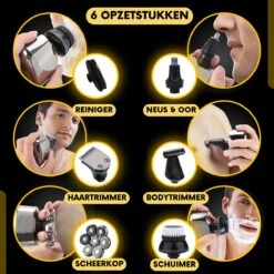 6-in-1 Scheerapparaat Mannen + Extra Scheerkop – Trimmer - Skull Edition PRO - Nat & Droog - Face En Head Shaver – Hoofd Kaal Scheren - Draadloos Opladen - Opzetstukken - Incl. E-Book 32 6-in-1 Scheerapparaat Mannen + Extra Scheerkop – Trimmer - Skull Edition PRO - Nat & Droog - Face En Head Shaver – Hoofd Kaal Scheren - Draadloos Opladen - Opzetstukken - Incl. E-Book -Verzorgingsproductenwinkel 1200x1200 1623