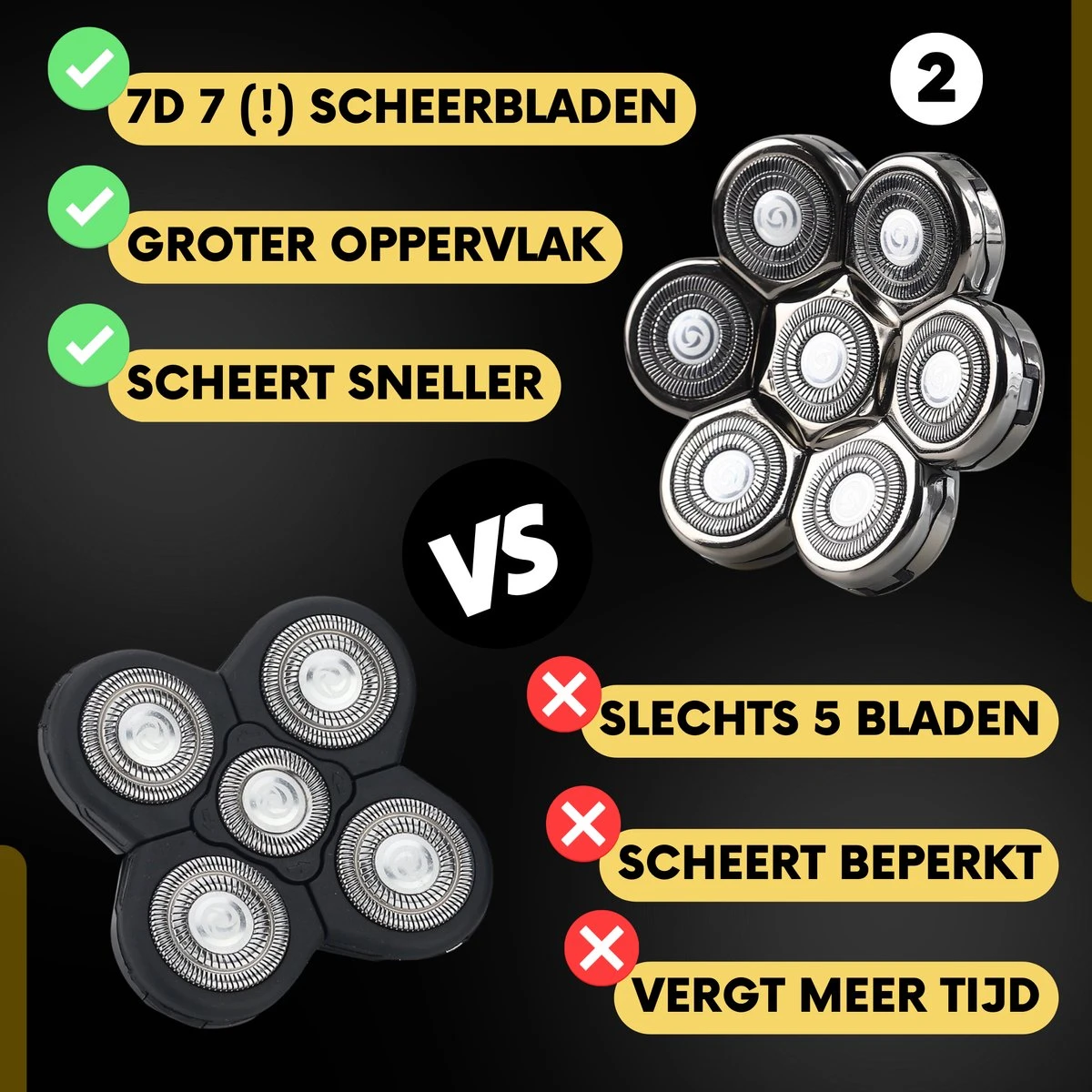 6-in-1 Scheerapparaat Mannen + Extra Scheerkop – Trimmer - Skull Edition PRO - Nat & Droog - Face En Head Shaver – Hoofd Kaal Scheren - Draadloos Opladen - Opzetstukken - Incl. E-Book 19 6-in-1 Scheerapparaat Mannen + Extra Scheerkop – Trimmer - Skull Edition PRO - Nat & Droog - Face En Head Shaver – Hoofd Kaal Scheren - Draadloos Opladen - Opzetstukken - Incl. E-Book - Afbeelding 19