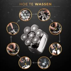 BladeSkull® Scheerapparaat Voor Mannen 6 In 1 - Skull Shaver - Trimmer - Hoofd Kaal Scheren - Draadloos Opladen - Nat & Droog -Verzorgingsproductenwinkel 1200x1200 1666