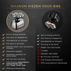 BladeSkull® Scheerapparaat Voor Mannen 6 In 1 - Skull Shaver - Trimmer - Hoofd Kaal Scheren - Draadloos Opladen - Nat & Droog -Verzorgingsproductenwinkel 1200x1200 1667
