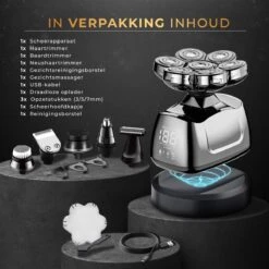 BladeSkull® Scheerapparaat Voor Mannen 6 In 1 - Skull Shaver - Trimmer - Hoofd Kaal Scheren - Draadloos Opladen - Nat & Droog -Verzorgingsproductenwinkel 1200x1200 1669