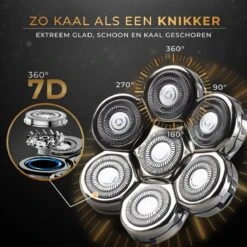 BladeSkull® Scheerapparaat Voor Mannen 6 In 1 - Skull Shaver - Trimmer - Hoofd Kaal Scheren - Draadloos Opladen - Nat & Droog -Verzorgingsproductenwinkel 1200x1200 1670