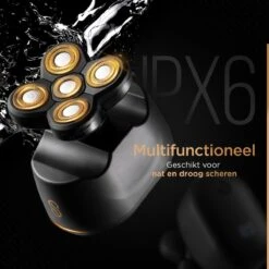 Skull Brothers® Wolf Pro - Scheerapparaat Voor Mannen 6 In 1 - Hoofd Kaal Scheren - Gezicht En Hoofd Trimmer - Waterdicht - Nat En Droog Shaver -Verzorgingsproductenwinkel 1200x1200 1709