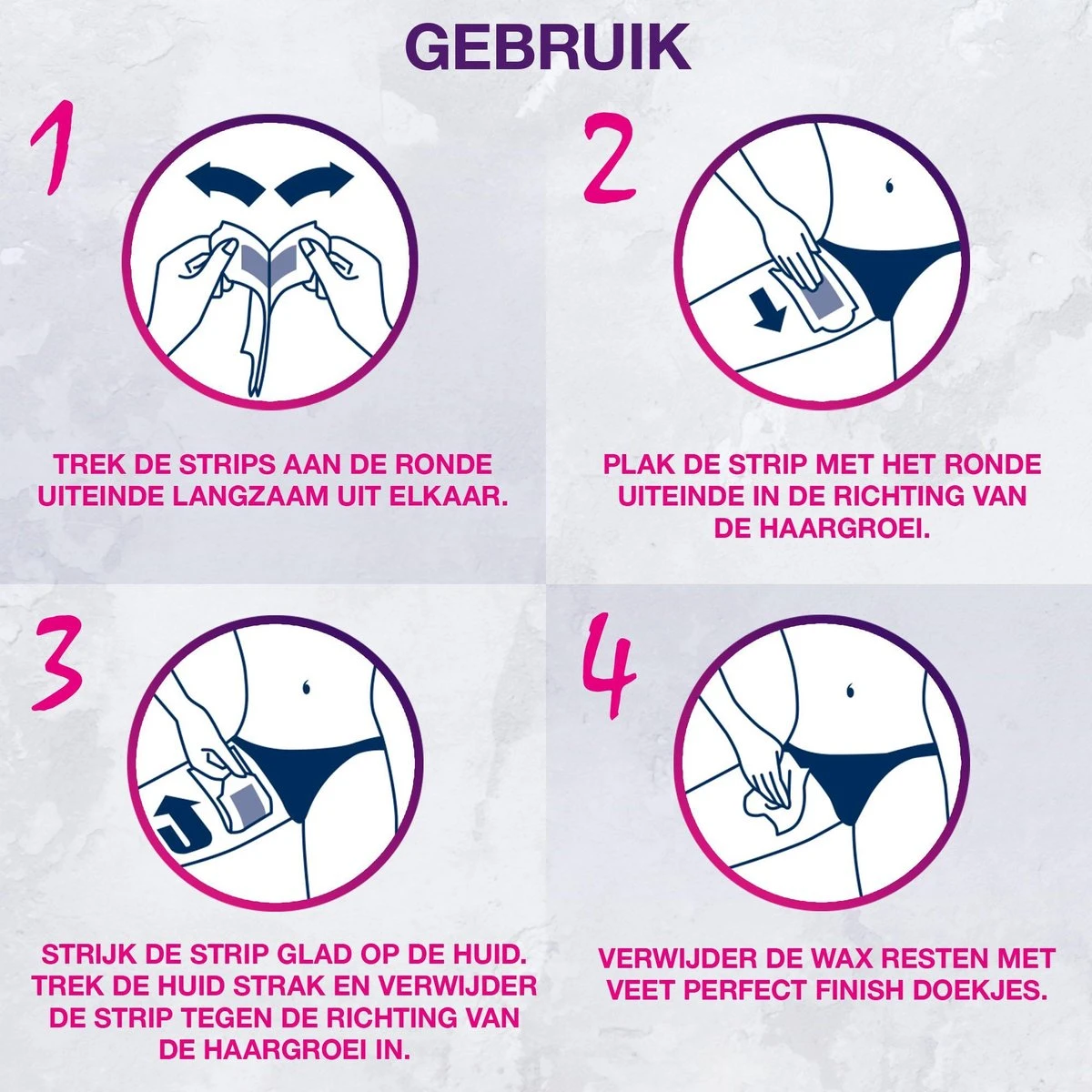 Veet - Easy-Gel Wax - Ontharingsstrips - Bikinilijn - Gevoelige Huid - 2 X 16 Stuks 8 Veet - Easy-Gel Wax - Ontharingsstrips - Bikinilijn - Gevoelige Huid - 2 X 16 Stuks - Afbeelding 8