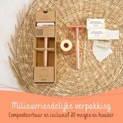 Bamboozy Safety Razor RVS Vlinder + Houder + 20 Scheermesjes Rose Gold Goud Voor Vrouwen Dames Mannen Double Edge Zero Waste Duurzaam Scheren 27 Bamboozy Safety Razor RVS Vlinder + Houder + 20 Scheermesjes Rose Gold Goud Voor Vrouwen Dames Mannen Double Edge Zero Waste Duurzaam Scheren -Verzorgingsproductenwinkel 1200x1200 207