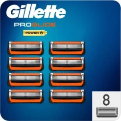 Verzorgingsproductenwinkel 21 GilletteĀ® Gillette ProGlide Power - Scheermesjes Voor Mannen - 8 Navulmesjes