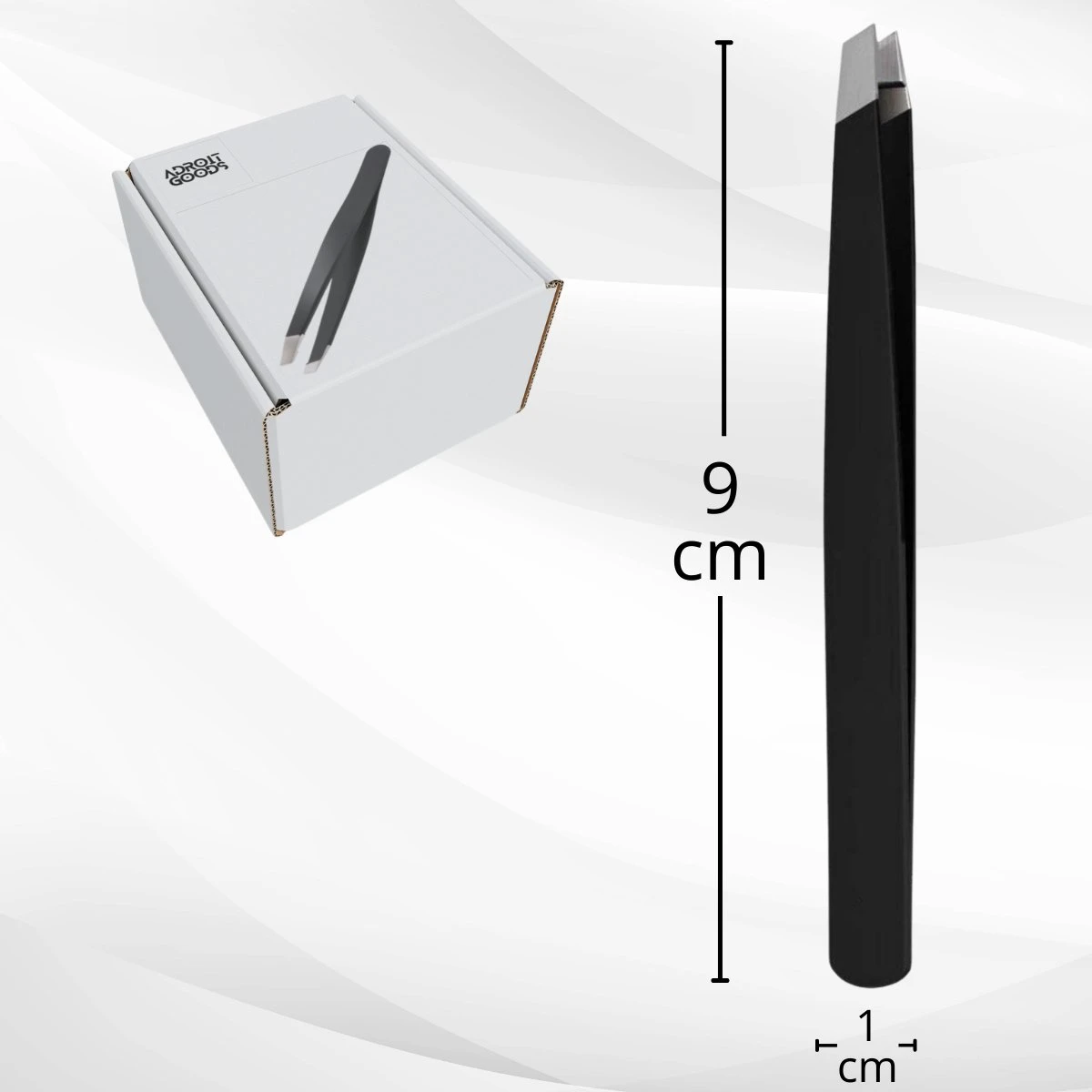 AdroitGoods Pincet Epileer - Slanted - RVS - Professioneel 8 AdroitGoods Pincet Epileer - Slanted - RVS - Professioneel - Afbeelding 8