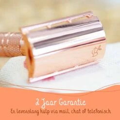 Bamboozy Safety Razor + 10 Scheermesjes Aluminium Rose Gold Goud Unisex Voor Vrouwen Scheermes 10 Bamboozy Safety Razor + 10 Scheermesjes Aluminium Rose Gold Goud Unisex Voor Vrouwen Scheermes -Verzorgingsproductenwinkel 1200x1200 353