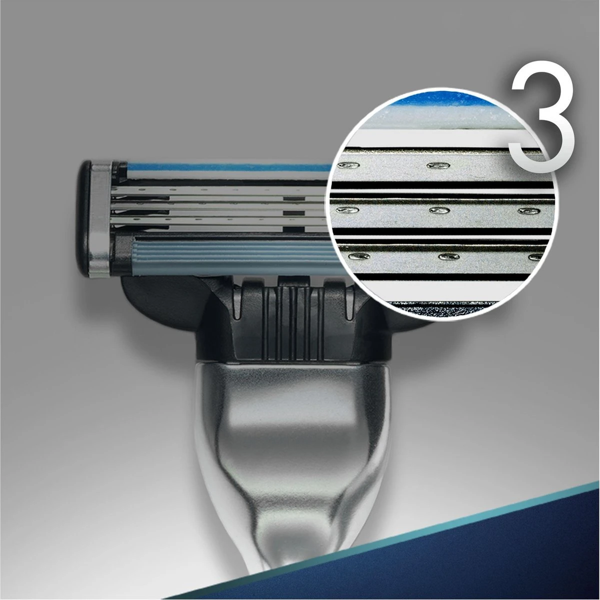 Gillette® Gillette Mach3 - 8 Stuks - Scheermesjes 3 Gillette® Gillette Mach3 - 8 Stuks - Scheermesjes - Afbeelding 3