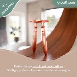 OrganiGoods Safety Razor + 20 Scheermesjes Blades - Safety Razor Voor Vrouwen - Rose Gold Goud Scheermes - Double Edge Single Blade - Veiligheidsscheermes - Duurzaam Scheermesje 15 OrganiGoods Safety Razor + 20 Scheermesjes Blades - Safety Razor Voor Vrouwen - Rose Gold Goud Scheermes - Double Edge Single Blade - Veiligheidsscheermes - Duurzaam Scheermesje -Verzorgingsproductenwinkel 1200x1200 371