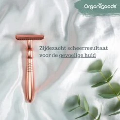 OrganiGoods Safety Razor + 20 Scheermesjes Blades - Safety Razor Voor Vrouwen - Rose Gold Goud Scheermes - Double Edge Single Blade - Veiligheidsscheermes - Duurzaam Scheermesje 21 OrganiGoods Safety Razor + 20 Scheermesjes Blades - Safety Razor Voor Vrouwen - Rose Gold Goud Scheermes - Double Edge Single Blade - Veiligheidsscheermes - Duurzaam Scheermesje -Verzorgingsproductenwinkel 1200x1200 376