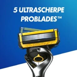 Gillette® Gillette ProShield - Scheersysteem - Voor Mannen - 1 Gillette Scheersysteem - 2 Navulmesjes -Verzorgingsproductenwinkel 1200x1200 395