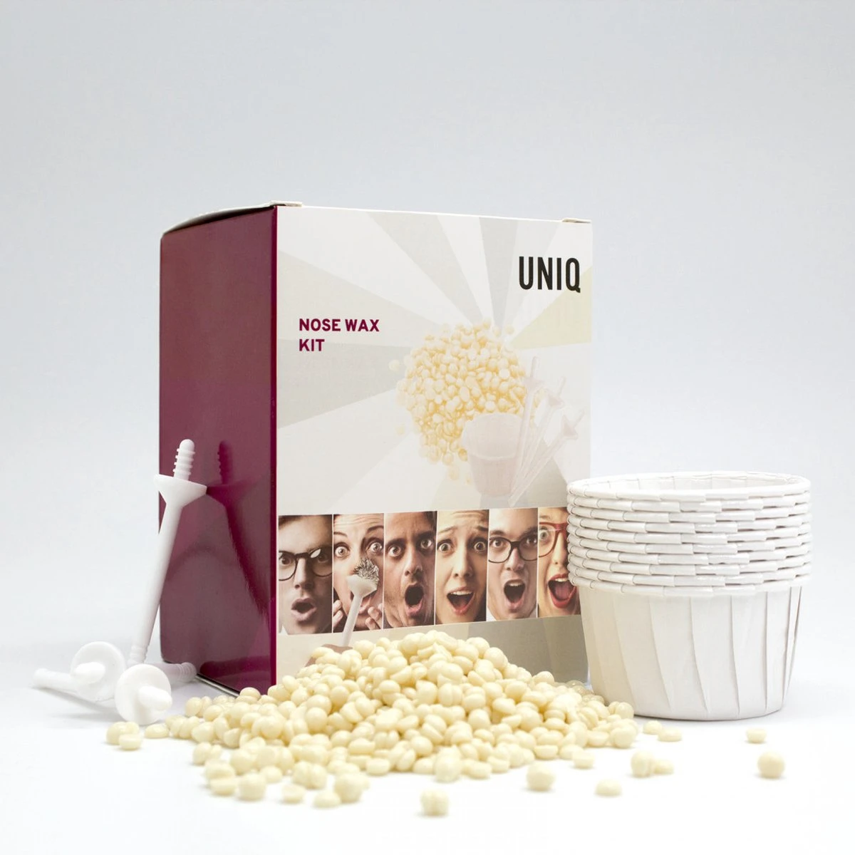 UNIQ Neusontharing Set - Nose Wax Kit - Neushaartjes Verwijderen 1 UNIQ Neusontharing Set - Nose Wax Kit - Neushaartjes Verwijderen