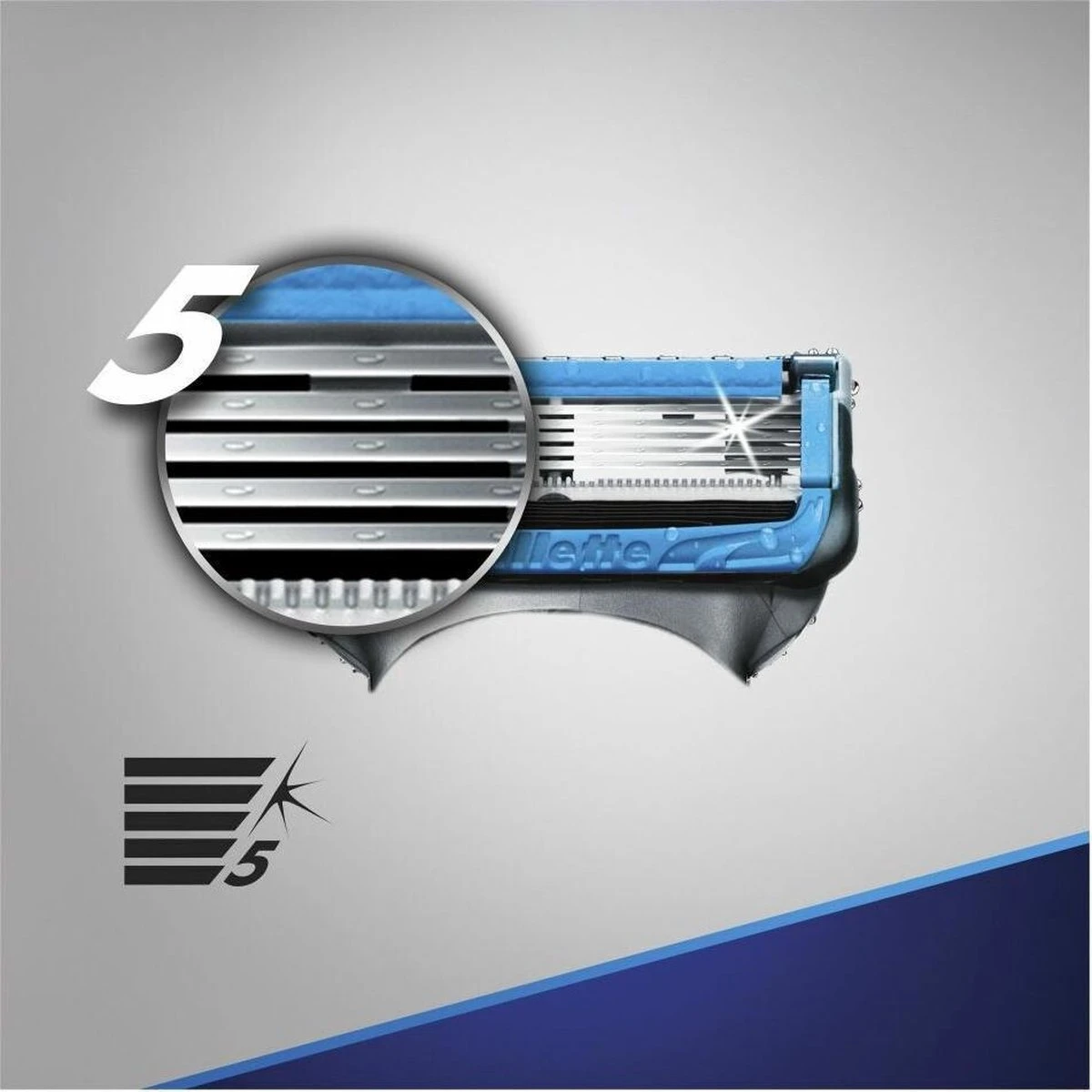 Gillette® Gillette Fusion5 Proshield Chill Scheermesjes Mannen - 6 Stuks 2 Gillette® Gillette Fusion5 Proshield Chill Scheermesjes Mannen - 6 Stuks - Afbeelding 2