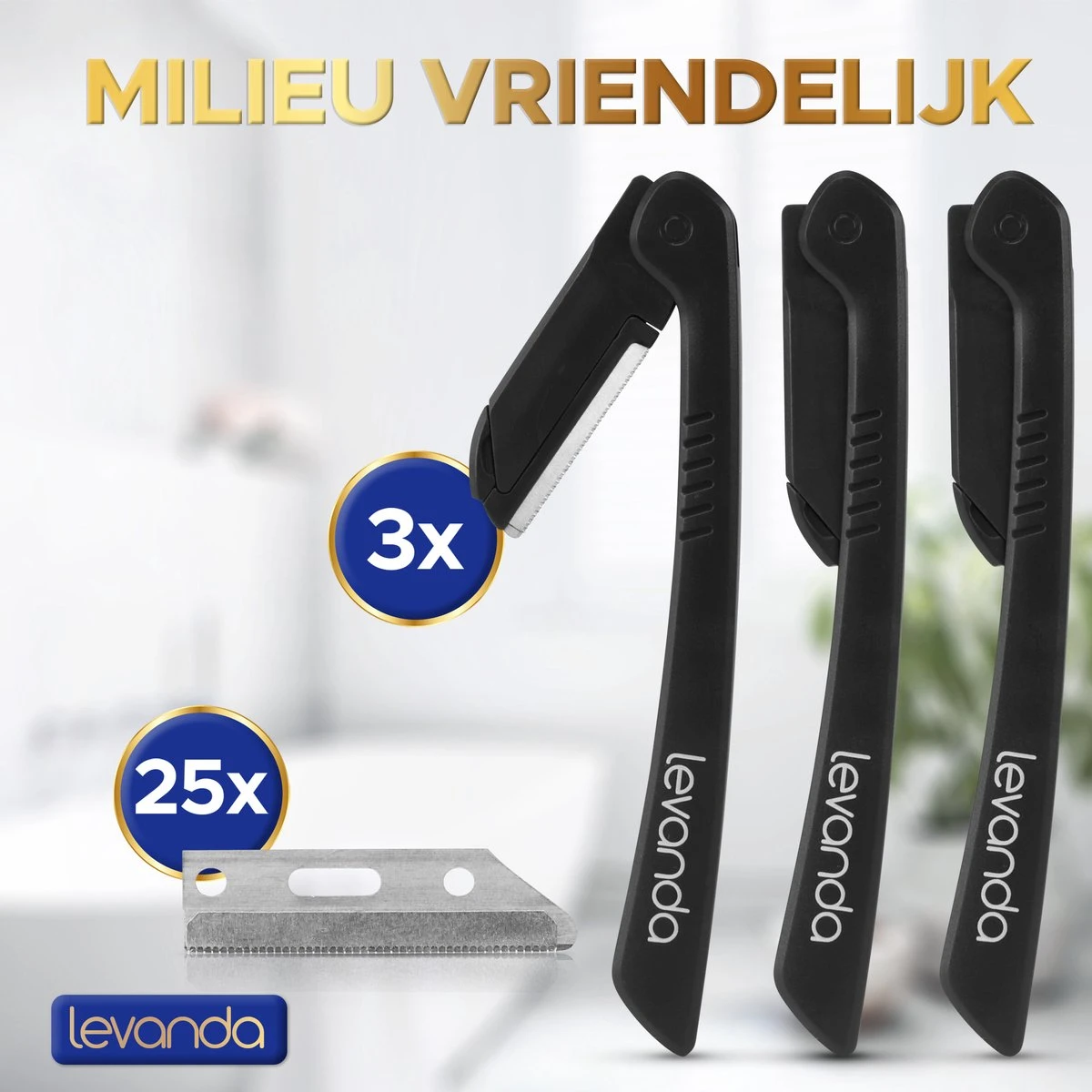 25 Duurzame Wenkbrauw Scheermesjes - Dermaplanning Razors -wegwerp Scheermesje Vrouw Gezicht Ontharing - Eyebrow Razor 2 25 Duurzame Wenkbrauw Scheermesjes - Dermaplanning Razors -wegwerp Scheermesje Vrouw Gezicht Ontharing - Eyebrow Razor - Afbeelding 2