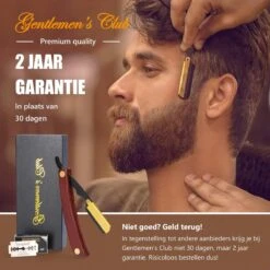 Premium Shavette Open Scheermes Met 20 Scheermesjes - Straight Razor Kappersmes - Barbiersmes - Cut Throat Razor Nekmes - Klassiek Klap Scheermes - Safety Razor Feather Mes -Verzorgingsproductenwinkel 1200x1200 628