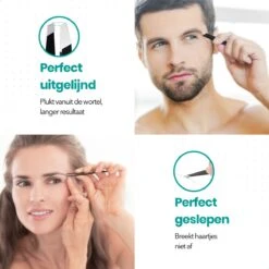 FreshDragon Pincet Epileer Set - Met Wenkbrauw Schaartje En Mesje - Tweezer -Verzorgingsproductenwinkel 1200x1200 649