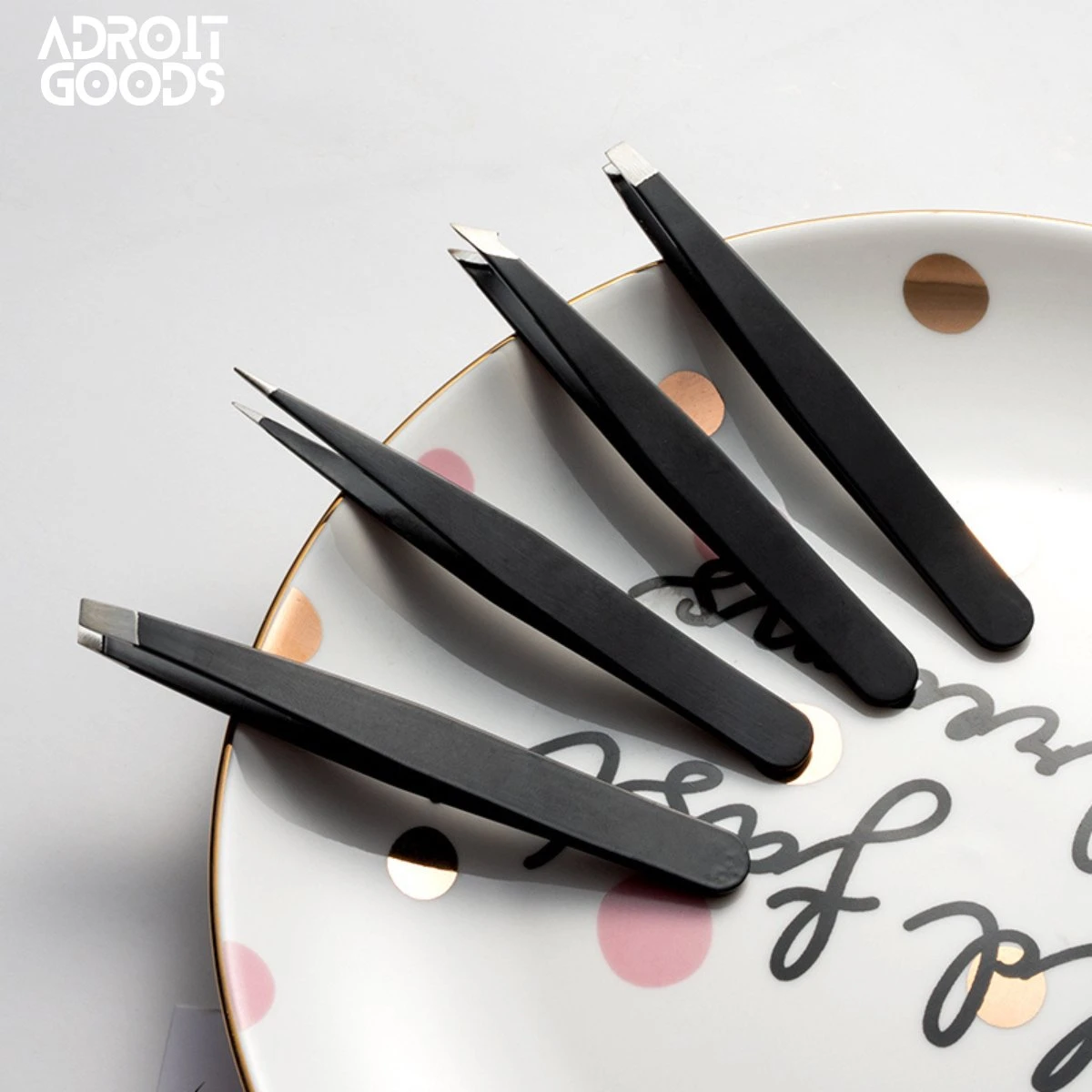 AdroitGoods Pincet Epileer Set - 4 Delig 9 AdroitGoods Pincet Epileer Set - 4 Delig - Afbeelding 9