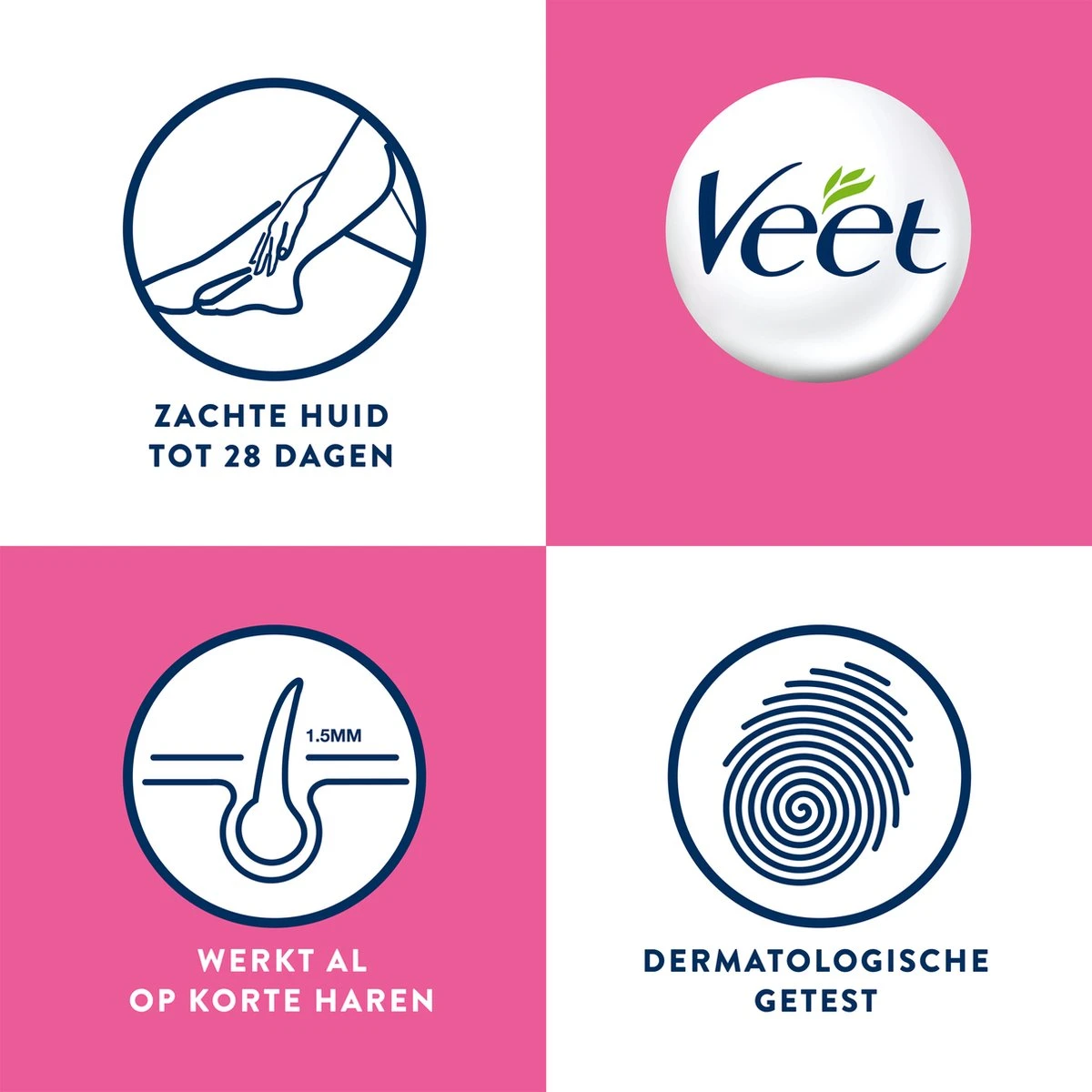 Veet - Ontharingsstrips - Benen & Lichaam - Gevoelige Huid - Easy-Gelwax - 20 Stuks 9 Veet - Ontharingsstrips - Benen & Lichaam - Gevoelige Huid - Easy-Gelwax - 20 Stuks - Afbeelding 9