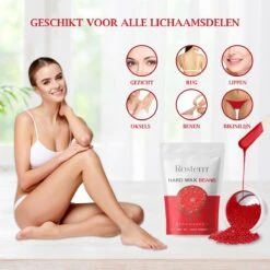 Rostem® Luxe Harskorrels - Hard Wax Beans - Hotwax - Wax Bonen - Strawberry 1KG - Incl. 10 Spatels 12 Rostem® Luxe Harskorrels - Hard Wax Beans - Hotwax - Wax Bonen - Strawberry 1KG - Incl. 10 Spatels -Verzorgingsproductenwinkel 1200x1200 810