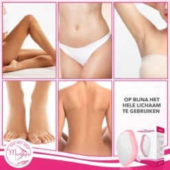 MURLEY’S Crystal Hair Removal - Krystal Remover - Haarverwijderaar - Epilator - Pijnloze, Veilige & Langdurige Ontharing ROZE -Verzorgingsproductenwinkel 1200x1200 829