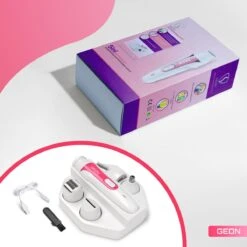GEON - Multifunctionele 5 In 1 Ladyshave - Oplaadbaar - Bodygroomer - Bikinitrimmer - Wenkbrauwtrimmer - Neustrimmer - Oksel Trimmer -Verzorgingsproductenwinkel 1200x1200 926