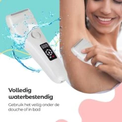 3-in-1 Draadloze Ladyshave – Scheerapparaat Vrouw – Inclusief Bodylotion En Reistas – Cadeau Voor Vrouw -Verzorgingsproductenwinkel 1200x1200 952