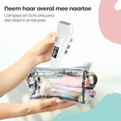 3-in-1 Draadloze Ladyshave – Scheerapparaat Vrouw – Inclusief Bodylotion En Reistas – Cadeau Voor Vrouw -Verzorgingsproductenwinkel 1200x1200 955