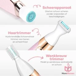 MoreWomen® - 5-in-1 Ladyshave - Epileerapparaat Dames - Ladyshaves Voor Vrouwen - Scheerapparaat Vrouw - Nat En Droog 12 MoreWomen® - 5-in-1 Ladyshave - Epileerapparaat Dames - Ladyshaves Voor Vrouwen - Scheerapparaat Vrouw - Nat En Droog -Verzorgingsproductenwinkel 1200x1200 978