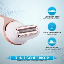 BAESS 4-in-1 Ladyshave Voor Vrouwen – Massage, Reinig & Epileer - Scheerapparaat Vrouw - Waterdicht -Verzorgingsproductenwinkel 1200x1200 987