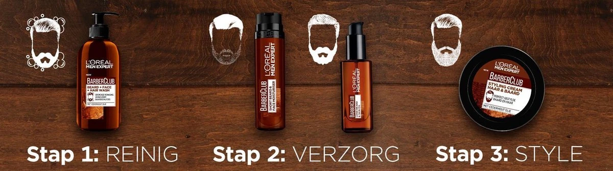 L’Oréal Paris Men Expert BarberClub Short Beard & Face Moisturiser - 50ml 7 L’Oréal Paris Men Expert BarberClub Short Beard & Face Moisturiser - 50ml - Afbeelding 7