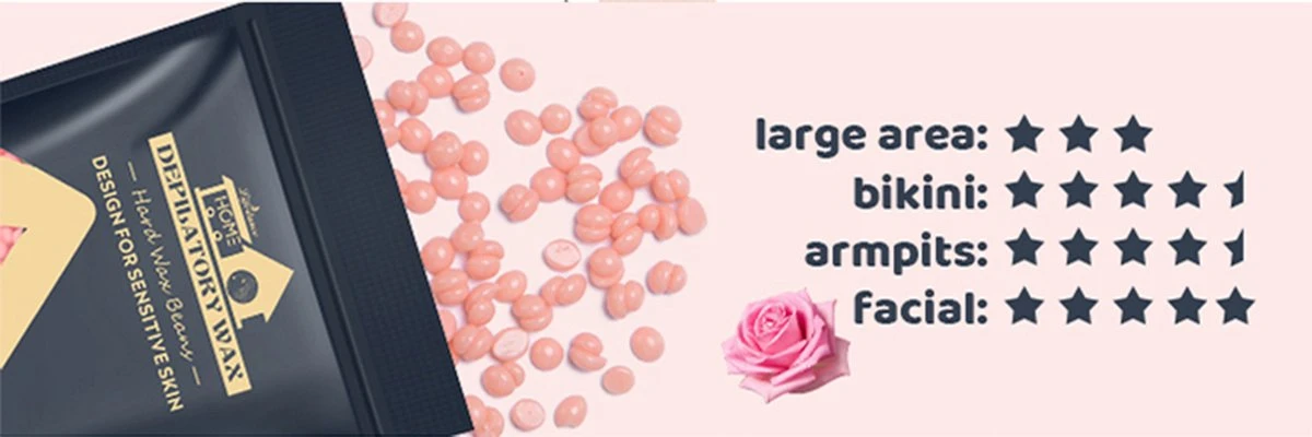 Lifestance Wax Beans - Pink Rose - Parels - Wax Bonen - Ontharen - Harsen - Waxen - Moederdag Cadeautje - 450 Gram 2 Lifestance Wax Beans - Pink Rose - Parels - Wax Bonen - Ontharen - Harsen - Waxen - Moederdag Cadeautje - 450 Gram - Afbeelding 2
