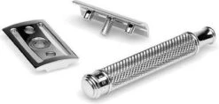 Muhle Double Edge Safety Razor Klassiek Scheermes - Chroom - Dichte Kam -Verzorgingsproductenwinkel 1200x572
