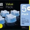 Braun Clean & Renew - 5+1 Stuks - Reinigingsvloeistof Scheerapparaat
