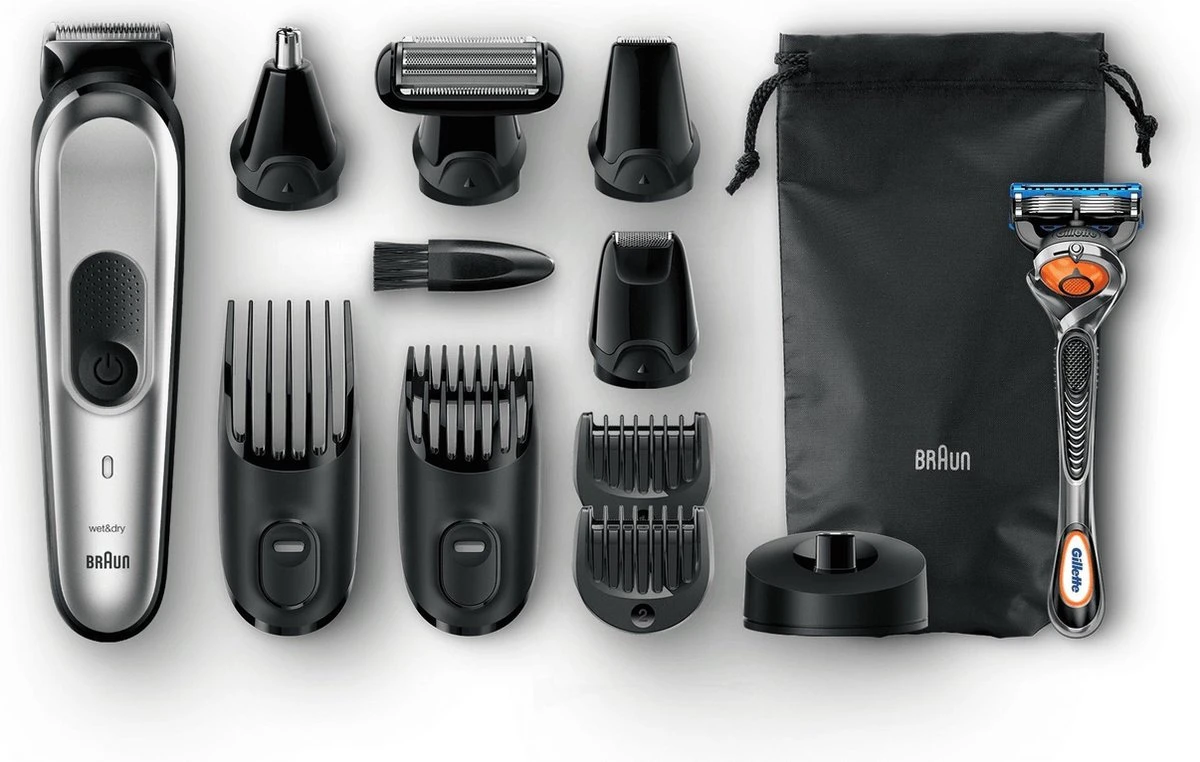 Braun Multigroomer 7221 - 10 In 1 Trimmer - Baardtrimmer Haartrimmer Bodygroomer 17 Braun Multigroomer 7221 - 10 In 1 Trimmer - Baardtrimmer Haartrimmer Bodygroomer - Afbeelding 17