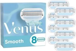 Gillette Venus Smooth Scheermesjes Voor Vrouwen - 8 Navulmesjes -Verzorgingsproductenwinkel 1200x813 2