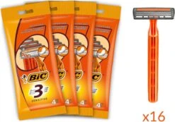 BIC 3 Sensitive Wegwerp Scheermesjes - Bundel Van 16 Mesjes -Verzorgingsproductenwinkel 1200x840