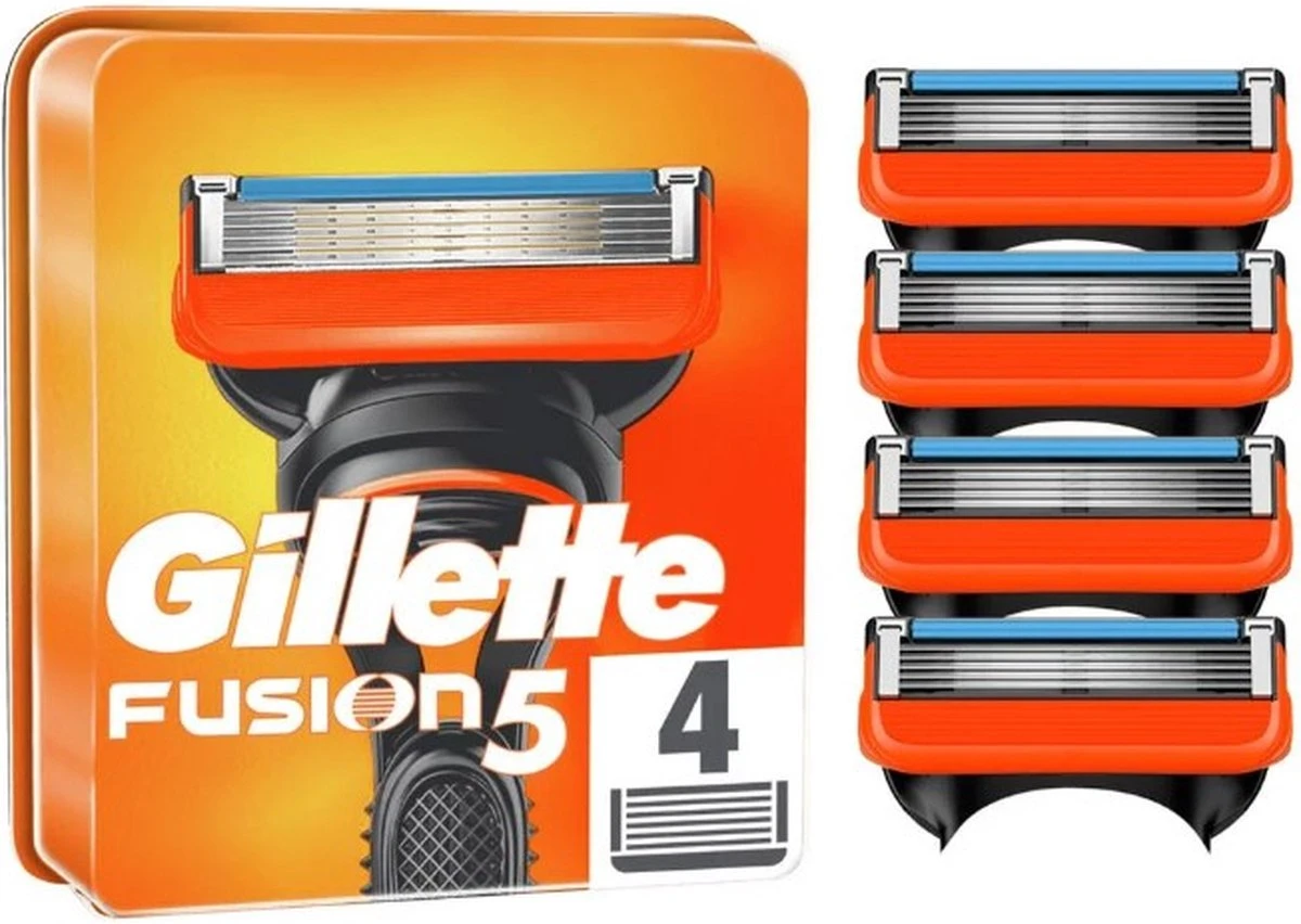 Gillette® Gillette Fusion5 - Scheermesjes/Navulmesjes - 4 Stuks 8 Gillette® Gillette Fusion5 - Scheermesjes/Navulmesjes - 4 Stuks - Afbeelding 8