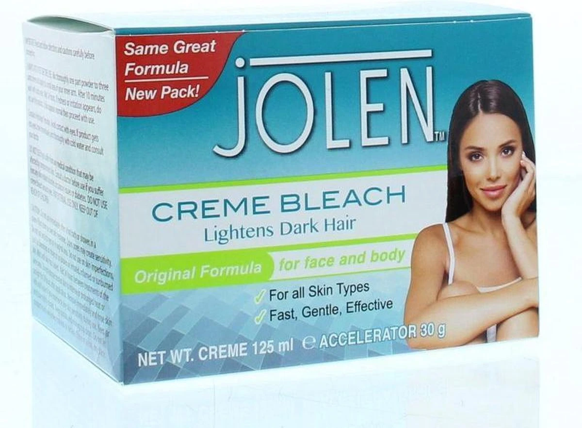 Jolen Ontkleurings Crème Bleach - Regular - 125 Ml 2 Jolen Ontkleurings Crème Bleach - Regular - 125 Ml - Afbeelding 2